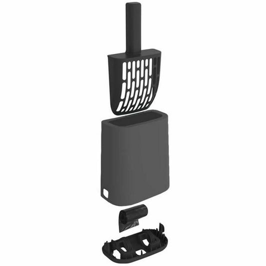 Dustpan Rotho My Pet Anthracite Recycled plastic-1