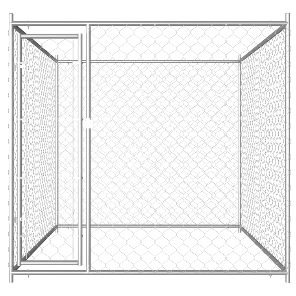 NNEVL Outdoor Dog Kennel 193x193x185 cm